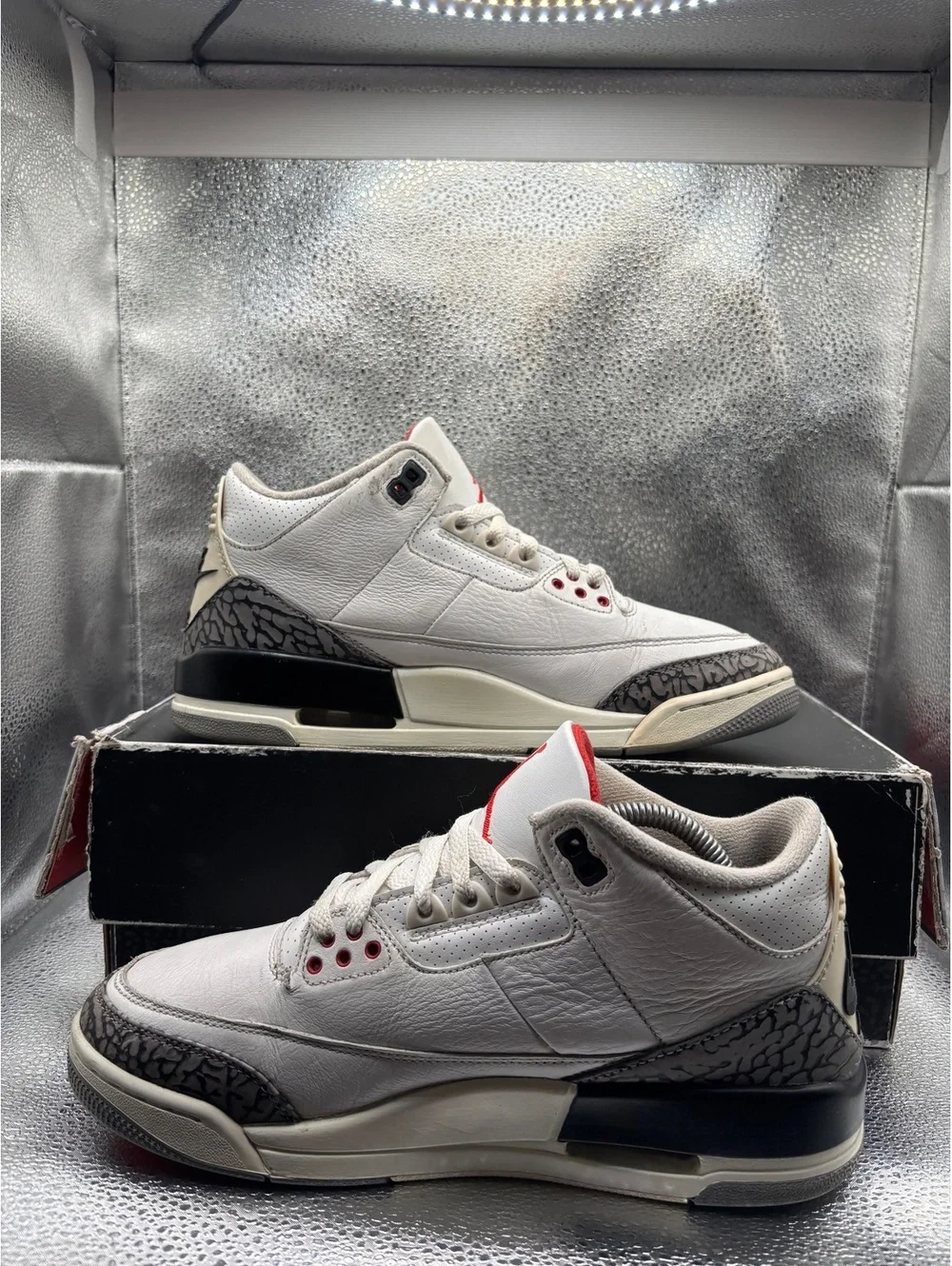 Air Jordan 3 white cement reimagined